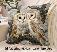 Lovely Print Owl Duo Cushion