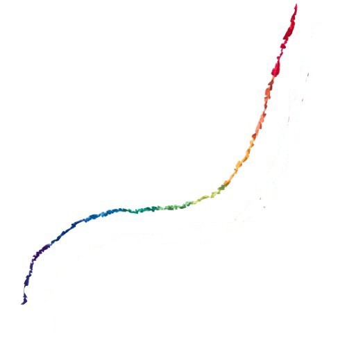 Rainbow fringe tail - ,