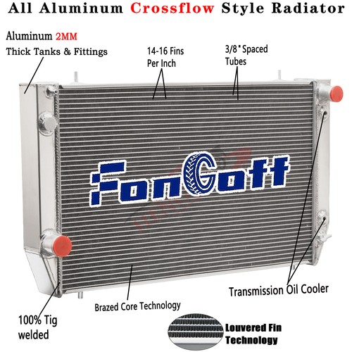 Pro 4row aluminum radiator for - aluminum,