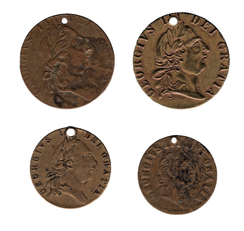 George iii gaming tokens - iii,