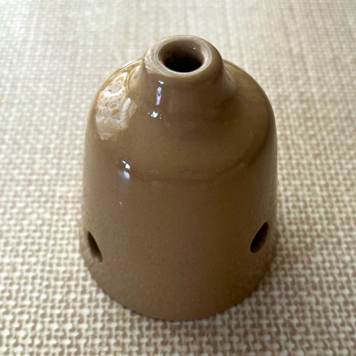 Beige solid ceramic - solid, pie