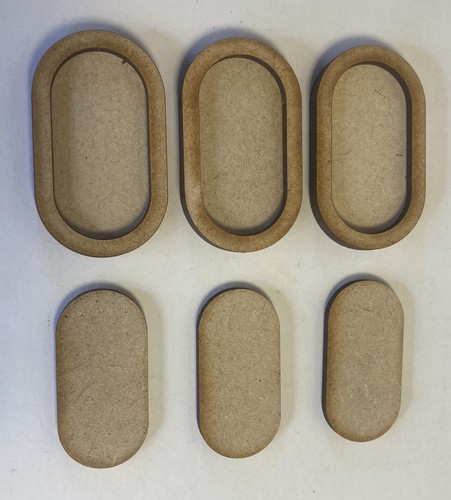 50mm 25mm single oval - 9x, x