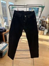 Mens black Levis 501 Straight Leg Levi's Regular Jeans Classic Fit clearance