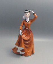 Vintage Francesca Art China Figurine "Lavinia" Lady in Riding Outfit Robert Band