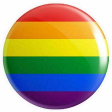 Lgbtq pride flags button pin - pride,