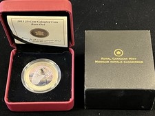 2013 Canada 25-Cent Colored