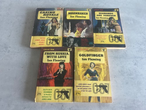 Rare set james bond - of,