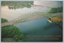 Postcard Piscataqua Bridge US