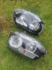 VW TRANSPORTER T5 SPORTLINE 2015 Pair Genuine Headlights 