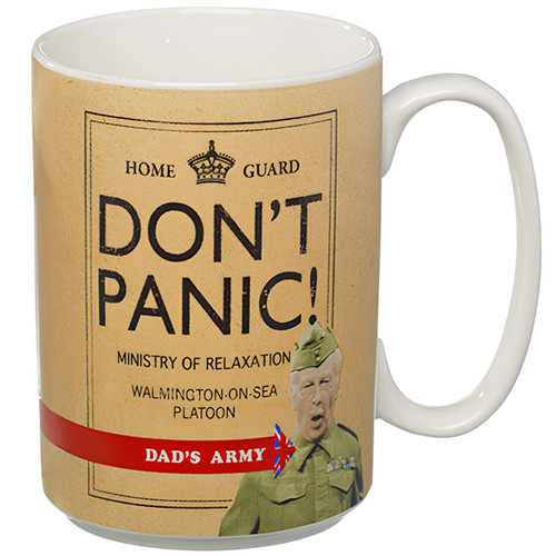 Dad army panic novelty mug - dad's,
