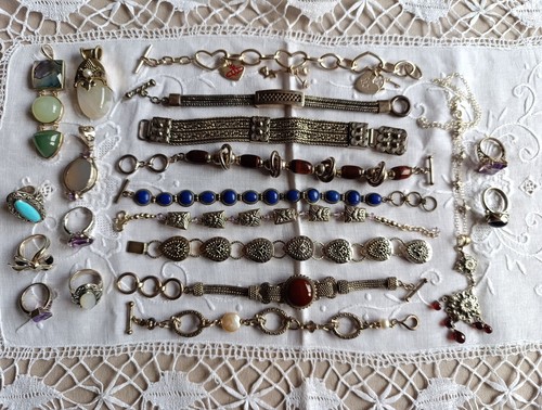 Job lot 925 sterling - lot,