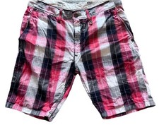 Levi Plaid Shorts 36 Waist Mens