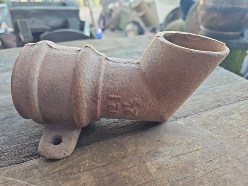Vintage cast iron downpipe - vintage,