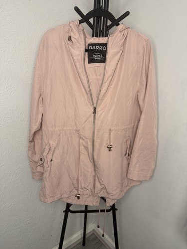 Parka pocket pink hooded - in,