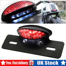 Universal Motorcycle Motorbike LED Rear Tail Brake Stop Number Plate Lights Lamp