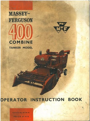 Massey ferguson combine mf400 - massey,