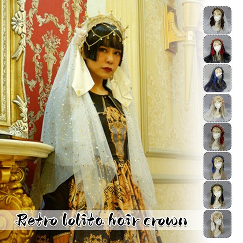 Gothic lolita tudor crown - lolita,