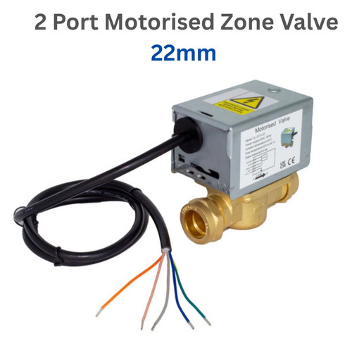 Port zone valve 22mm - zone,