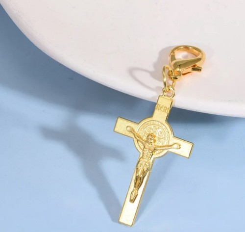 Crucifix cross craft clip - cross, on
