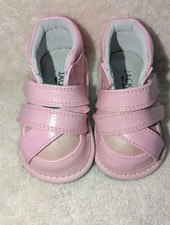 JACK and LILY Pink Baby Shoes  6-12 Months