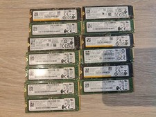 Joblot 13x M.2 NVme SSD Mix Brands