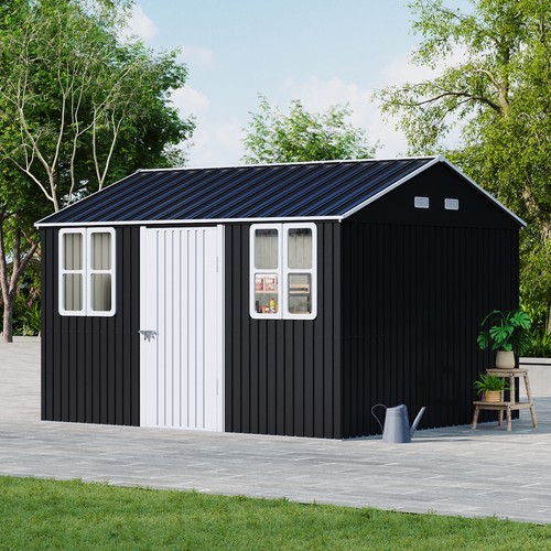 Garden shed apex - shed, 12x10t