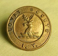 BRASS LOVAT SCOUTS IMPERIAL YEOMANRY COLLAR BADGE - D104