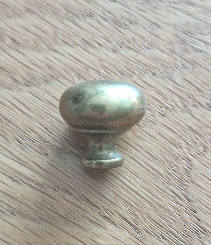 Very small solid brass cabinet - solid,