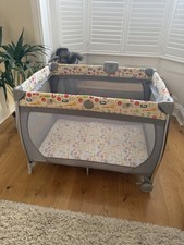 Mothercare Travel Cot, Mobile
