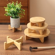 Wooden Bonsai Display Stand