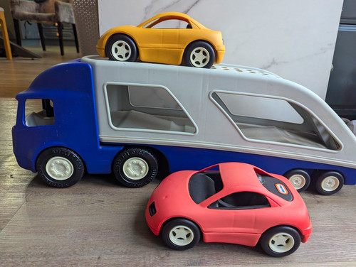 Little tikes car transporter - car,