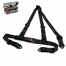 3 Point Black Racing Car Seat