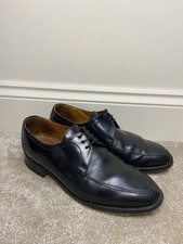 Mens Black Leather Loake Shoes