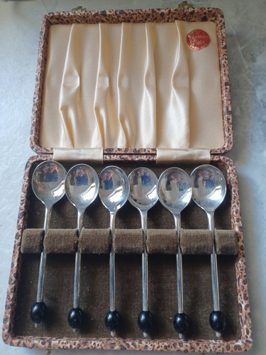Vintage epns black coffee bean - vintage,