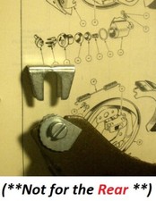 MORRIS Minor 1098cc FRONT BRAKE ADJUSTER Micram Snail Cam (& MASK) x1 (1962- 71)