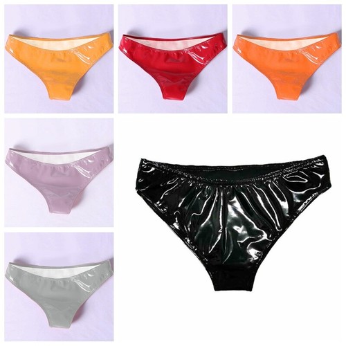 Lady leather briefs wet - lady, pu