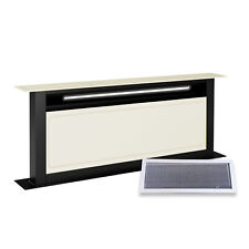 Klarstein Victoria downdraft cooker hood 90 cm A++ island extractor hood 120 W 