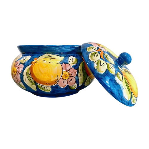 Ceramic hand painted biscotti - ceramic,