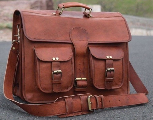 Bag leather laptop messenger - bag,