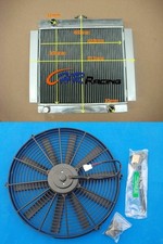 3row aluminium radiator fan - 3row,
