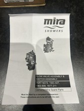 Mira Sport Switch Assembly