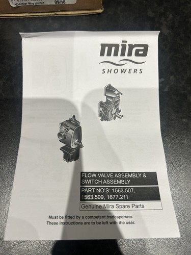 Mira sport switch assembly - mira,