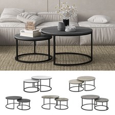 2 Pcs Stacking Coffee Table