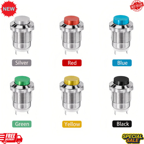 Red momentary push button - momentary,