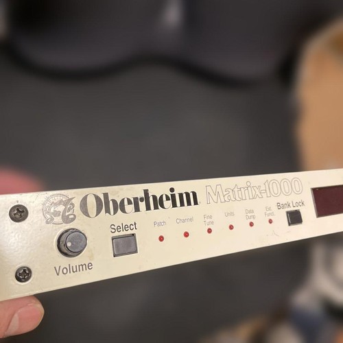 Oberheim matrix 1000 - oberheim, matrix-1000