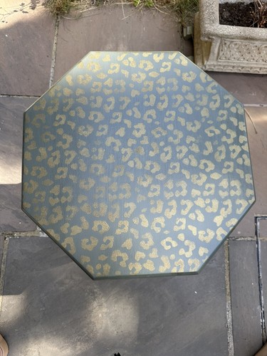 Side table upcycled with