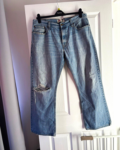 Levi 527 blue bootcut - 527,