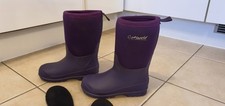 Cotswold Hilly Neoprene Warm Welly Boots Kids Size 11 UK Kids Purple