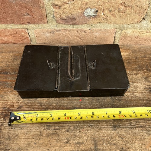 Vintage tin miniature cash - ,
