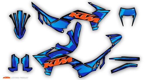Graphics kit ktm 125 390 - 125,
